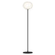 Flos Glo-Ball F2 Floor Lamp in Matt Black — packshot