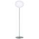 Flos Glo-Ball F3 Floor Lamp in Silver — packshot