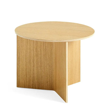 Hay Slit Round Coffee Table Wood
