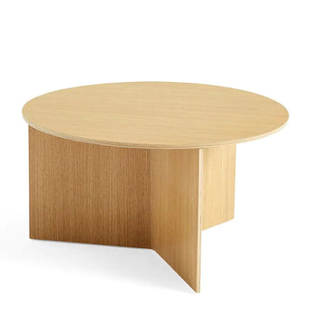 Hay Slit Round Coffee Table XL Wood