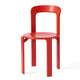 HAY Rey Dining Chair in Scarlet Red WB Lacquered Beech — packshot