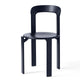 HAY Rey Dining Chair in Deep Blue WB Lacquered Beech — packshot