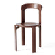 HAY Rey Dining Chair in Umber Brown WB Lacquered Beech — packshot