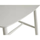 HAY J42 Dining Armchair in Warm Grey WB Lacquered Beech — packshot, detailw