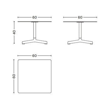 Hay Neu Coffee Table Square