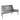 Hay Palissade Park Dining Bench Out Add-On