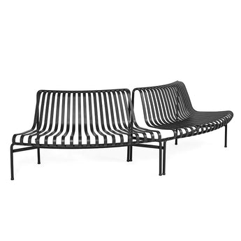Hay Palissade Park Dining Bench Out/Out Starter Set Of 2