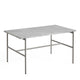 HAY Rebar Coffee Table Rectangular in Grey Marble / Fossil Grey — packshot