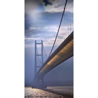 Humber Bridge 001 48x24in Canvas Print