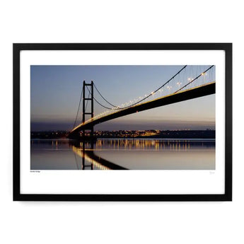 Humber Bridge 024 Framed Art Print