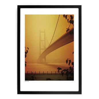 Humber Bridge 021 Framed Art Print