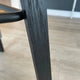 HAY About A Stool AAS 32 in Black Lacquered Oak — on display, showroom, detail