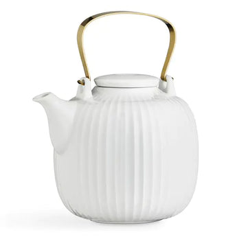 Kahler Hammershoi Teapot White