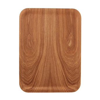 Kinto Nonslip Rectangular Teak Tray