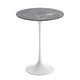Knoll Saarinen Round Side Table D41cm in Brown Emperador Marble — packshot