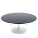 Knoll Saarinen Round Coffee Table D91cm in Black Laminate — packshot