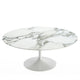 Knoll Saarinen Round Coffee Table D91cm in Arabescato Marble — packshot