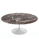 Knoll Saarinen Round Coffee Table D91cm in Rosso Rubino Marble — packshot