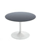 Knoll Saarinen Round Coffee Table D51cm in Black Laminate — packshot