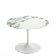 Knoll Saarinen Round Coffee Table D51cm in Arabescato Marble — packshot