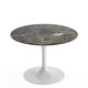 Knoll Saarinen Round Coffee Table D51cm in Brown Emperador Marble — packshot