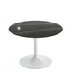 Knoll Saarinen Round Coffee Table D51cm in Sahara Noir Marble — packshot