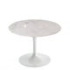 Knoll Saarinen Round Coffee Table D51cm in Statuarietto Marble — packshot