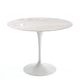 Knoll Saarinen Round Dining Table D91cm in Statuarietto Marble — packshot
