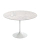 Knoll Saarinen Round Dining Table D107cm in Statuarietto Marble — packshot