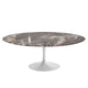 Knoll Saarinen Large Oval Dining Table 198cm in Rosso Rubino Marble — packshot