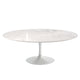 Knoll Saarinen Large Oval Dining Table 198cm in Statuarietto Marble — packshot
