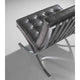 Knoll Barcelona Relax Lounge Chair — studio, detail