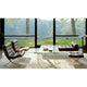 Knoll Barcelona Relax Lounge Chair — lifestyle, with Barcelona Footstool and Barcelona Daybed
