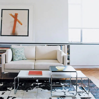 Knoll Laccio Low Square Coffee Table Quickship
