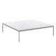 Knoll Florence Knoll Coffee Table Square in Arabescato Marble — packshot