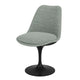Knoll Saarinen Tulip Dining Chair Upholstered in Black — packshot