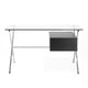 Knoll Albini Desk in Oak Black Stain — packshot, detail