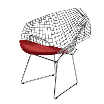 Knoll Bertoia Diamond Armchair & Seat Pad