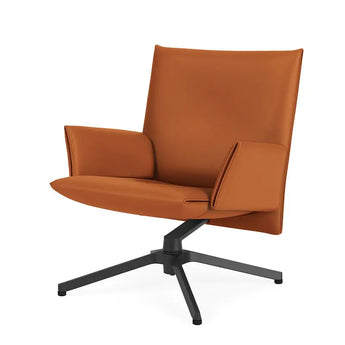 Knoll Pilot Chair Lounge Low Back Upholstered Arms