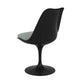 Knoll Saarinen Tulip Dining Chair in Black — packshot, detail