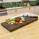 Skagerak Dania Cutting Board 27x50cm Teak Endgrain — lifestyle