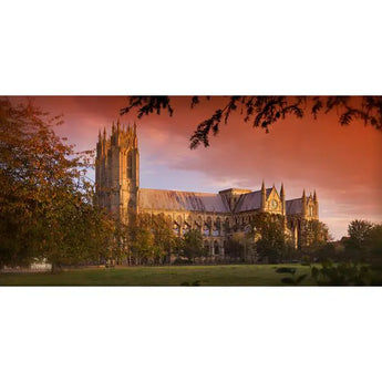 Beverley Minster Limited Edition (25)  79x38in Canvas Print