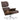 Vitra Eames Lounge Chair Black Pigmented Walnut