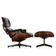 Vitra Eames Lounge Chair & Ottoman in Santos Palisander — packshot