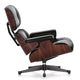 Vitra Eames Lounge Chair in Santos Palisander — packshot, detail
