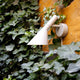 Louis Poulsen AJ 50 Wall Light White lifestyle outdoor setting