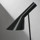 Louis Poulsen AJ Floor Lamp Black shade detail view