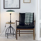 Louis Poulsen PH 3½-2½ Metal Table Lamp in Green — lifestyle, living room