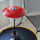 Louis Poulsen PH 3½-2½ Metal Table Lamp in Red — lifestyle, detail