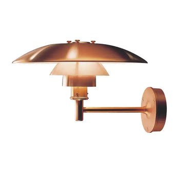 Louis Poulsen PH Wall Light Brushed Copper